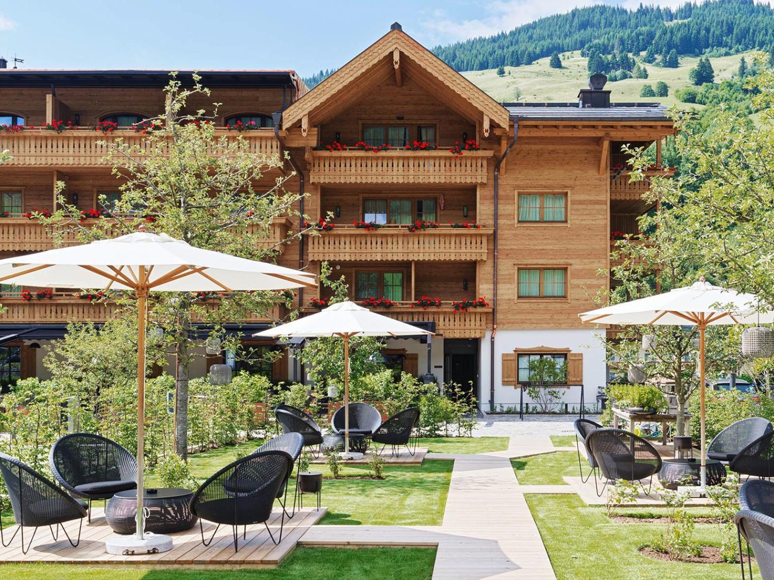 Der Unterschwarzachhof Hotel Saalbach-Hinterglemm Eksteriør billede
